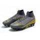 Scarpa Nike Mercurial Superfly 6 Elite AC SG Pro - Grigio Giallo