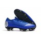 Nike Mercurial Vapor XII Elite Anti-Clog SG-Pro Blu Argento