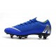 Nike Mercurial Vapor XII Elite Anti-Clog SG-Pro Blu Argento