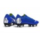 Nike Mercurial Vapor XII Elite Anti-Clog SG-Pro Blu Argento