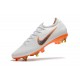 Nike Mercurial Vapor XII Elite Anti-Clog SG-Pro Bianco Arancio