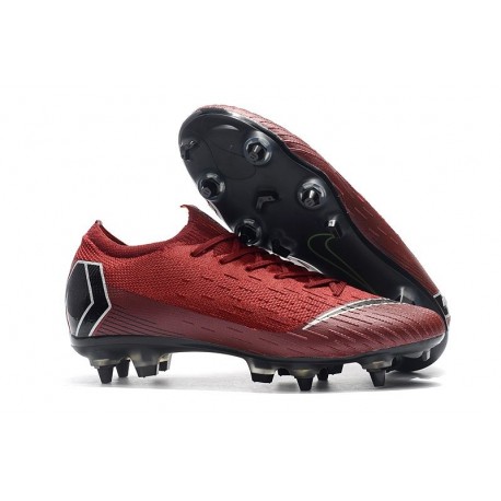 Scarpe Nike Mercurial Vapor 12 SG-Pro AC Rosso Nero