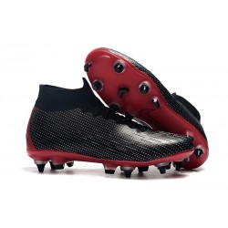 Scarpa Nike x Jordan Mercurial Superfly 6 Elite AC SG Pro - Nero Rosso