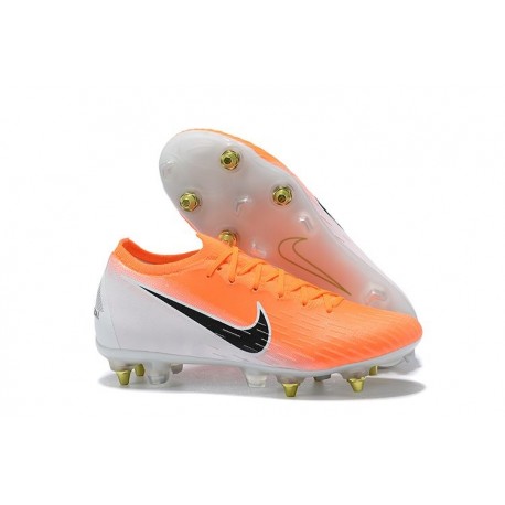 Scarpe Nike Mercurial Vapor 12 SG-Pro AC Arancione Bianco