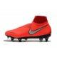 Nike Phantom Vision Elite Dynamic Fit AC SG-Pro Rosso Argento