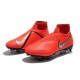 Nike Phantom Vision Elite Dynamic Fit AC SG-Pro Rosso Argento