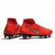 Nike Phantom Vision Elite Dynamic Fit AC SG-Pro Rosso Argento