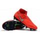 Nike Phantom Vision Elite Dynamic Fit AC SG-Pro Rosso Argento