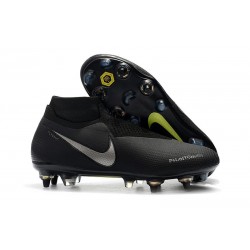 Nike Phantom Vision Elite Dynamic Fit AC SG-Pro Nero Argento