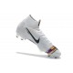 Nike Scarpa Mercurial Superfly 6 Elite FG - Argento Nero