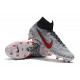 Ronaldo Scarpe Nike Mercurial Superfly 6 Elite AG-Pro Bianco Nero Rosso