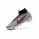 Ronaldo Scarpe Nike Mercurial Superfly 6 Elite AG-Pro Bianco Nero Rosso