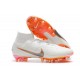 Scarpe Nike Mercurial Superfly 6 Elite AG-Pro Bianco Arancio