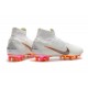 Scarpe Nike Mercurial Superfly 6 Elite AG-Pro Bianco Arancio