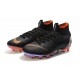 Scarpe Nike Mercurial Superfly 6 Elite AG-Pro Nero Arancione