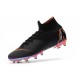 Scarpe Nike Mercurial Superfly 6 Elite AG-Pro Nero Arancione