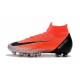 Scarpe Nike Mercurial Superfly 6 Elite AG-Pro Rosso Argento Nero