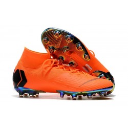 Scarpe Nike Mercurial Superfly 6 Elite AG-Pro Arancione Nero