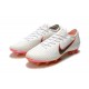 Scarpe Calcio Nike Mercurial Vapor 12 Elite Bianca Arancione