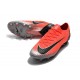Scarpe Calcio Nike Mercurial Vapor 12 Elite Rosso Nero Argento
