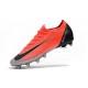 Scarpe Calcio Nike Mercurial Vapor 12 Elite Rosso Nero Argento