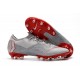 Scarpe Calcio Nike Mercurial Vapor 12 Elite Grigio Rosso