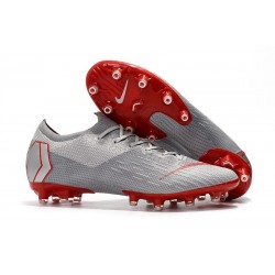 Scarpe Calcio Nike Mercurial Vapor 12 Elite Grigio Rosso