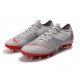 Scarpe Calcio Nike Mercurial Vapor 12 Elite Grigio Rosso