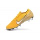 Neymar Scarpe Calcio Nike Mercurial Vapor 12 Elite Giallo Bianco