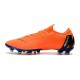 Scarpe Calcio Nike Mercurial Vapor 12 Elite Arancio Nero