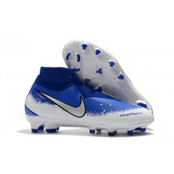 Nike Phantom VSN Elite Dynamic Fit FG - Blu Bianco