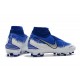 Nike Phantom VSN Elite Dynamic Fit FG - Blu Bianco