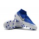 Nike Phantom VSN Elite Dynamic Fit FG - Blu Bianco