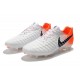 Scarpa Nike Tiempo Legend VII Elite FG ACC - Bianco Arancio