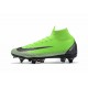 Scarpa Nike Mercurial Superfly 6 Elite AC SG Pro - Verde Nero