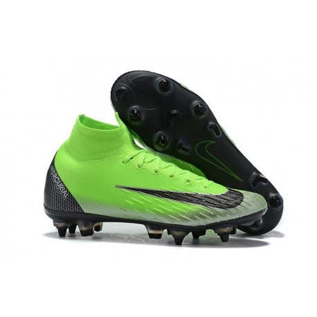 Scarpa Nike Mercurial Superfly 6 Elite AC SG Pro - Verde Nero