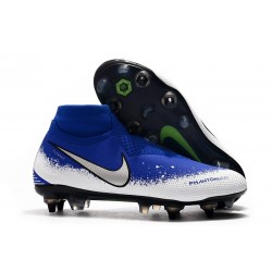 Nike Phantom Vision Elite Dynamic Fit AC SG-Pro Blu Bianco Argento