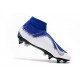 Nike Phantom Vision Elite Dynamic Fit AC SG-Pro Blu Bianco Argento