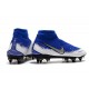 Nike Phantom Vision Elite Dynamic Fit AC SG-Pro Blu Bianco Argento