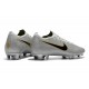 Nike Scarpe da Calcetto Mercurial Vapor XII Elite FG - Argento Nero