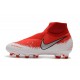 Nike Phantom VSN Elite Dynamic Fit FG - Rosso Bianco Argento