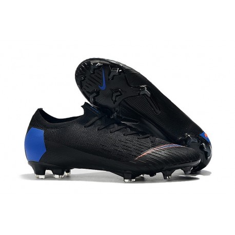 Nike Mercurial Vapor XII Elite FG Nuovo Scarpa - Nero Blu Arancio