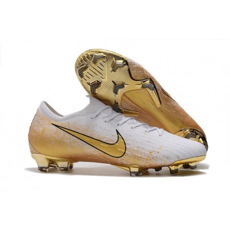 Nike Mercurial Vapor XII Elite FG Nuovo Scarpa - Bianco Oro