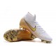 Scarpe Nuovo Nike Mercurial Superfly VI Elite FG - Bianco Oro