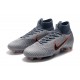 Scarpe Nuovo Nike Mercurial Superfly VI Elite FG - Grigio Nero