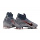 Scarpe Nuovo Nike Mercurial Superfly VI Elite FG - Grigio Nero