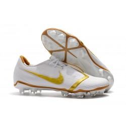 Nike Phantom Venom Elite Nuovo Scarpa Bianco Oro