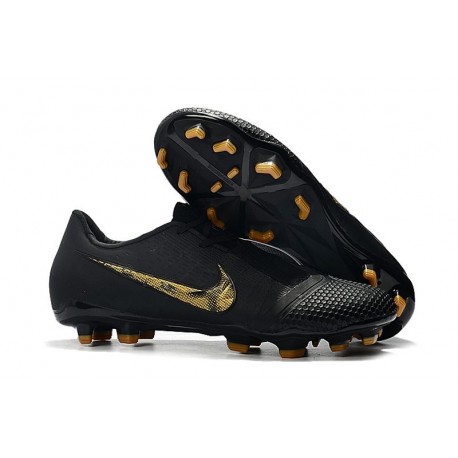 Nike Phantom Venom Elite Nuovo Scarpa Nero Oro