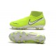 Scarpa Nike Phantom Vision Elite DF FG Volt Bianco