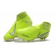 Scarpa Nike Phantom Vision Elite DF FG Volt Bianco